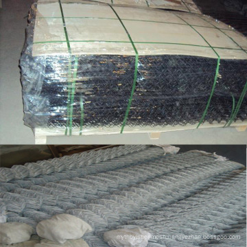 China good galvanized chain link fence (diamond wire mesh )